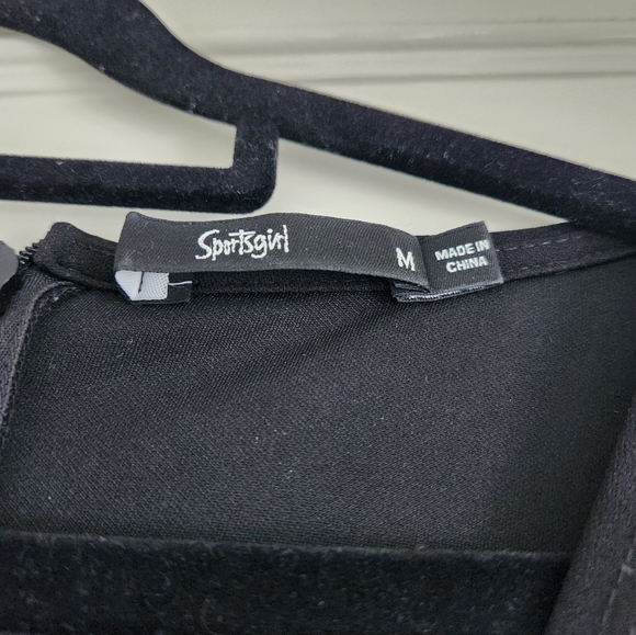 Black Sportsgirl Jumpsuit - Picture 3 of 3